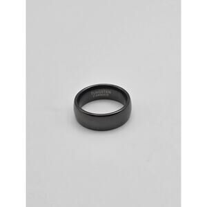 Men’s 8mm Gunmetal Tungsten Carbide Ring – Size 10.5 – Comfort Fit